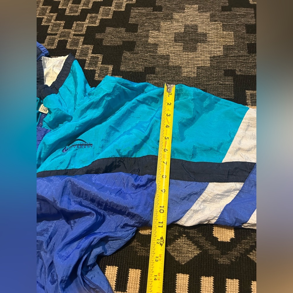 Vintage Givenchy Blue and Navy Windbreaker - Picture 8 of 8